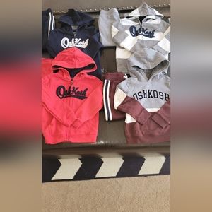Boys Active Wear Oshkosh 4-pack Sweat Suit